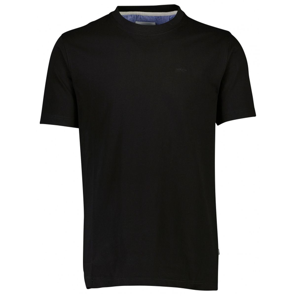 Bison t-shirt i sort med rund hals til herre | Regular fit |