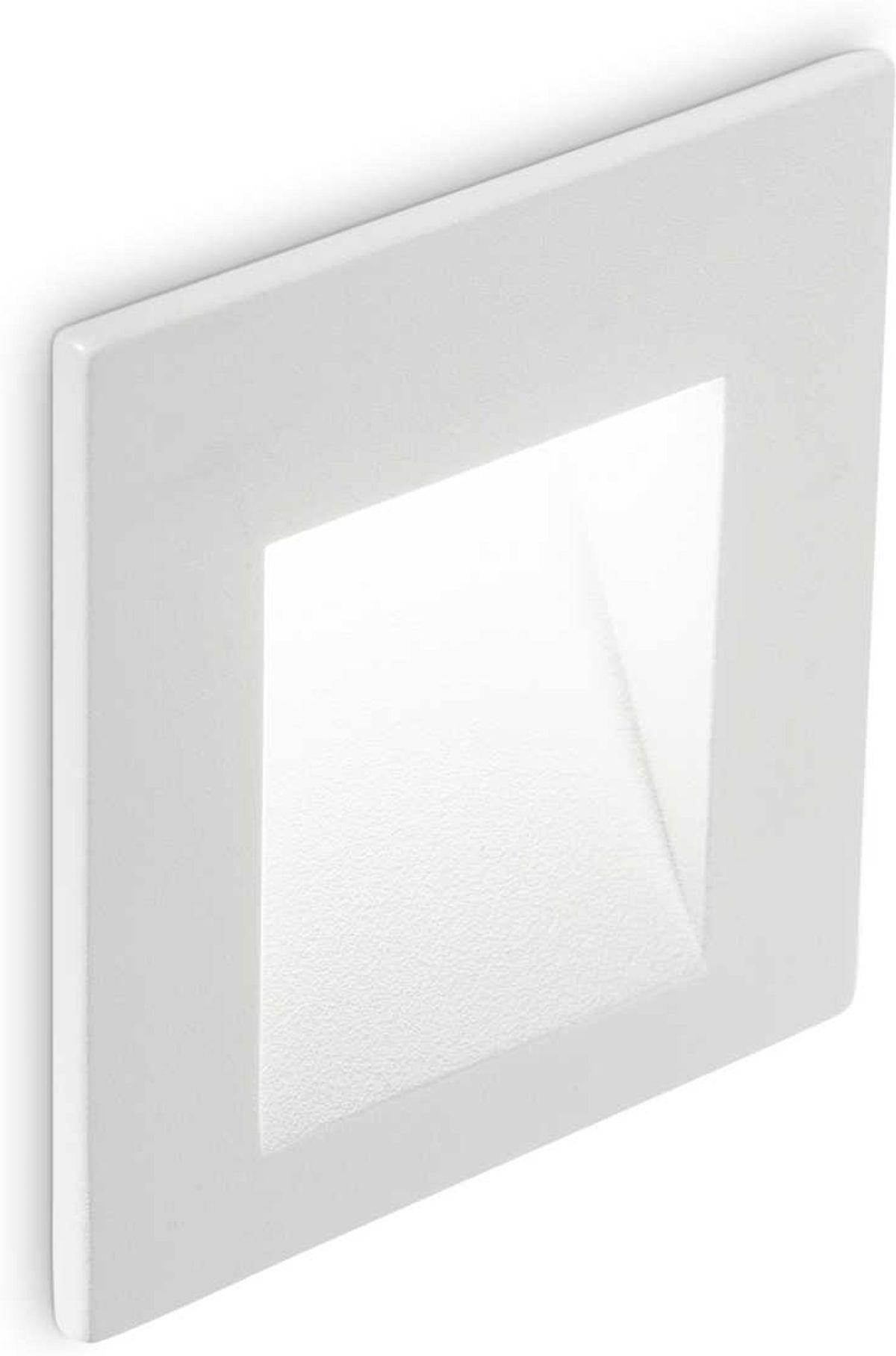 Bit, Udendørs indbygningslampe, LED 2W, LED, hvid/3000 kelvin, aluminium, metal, L65xH70xB70mm