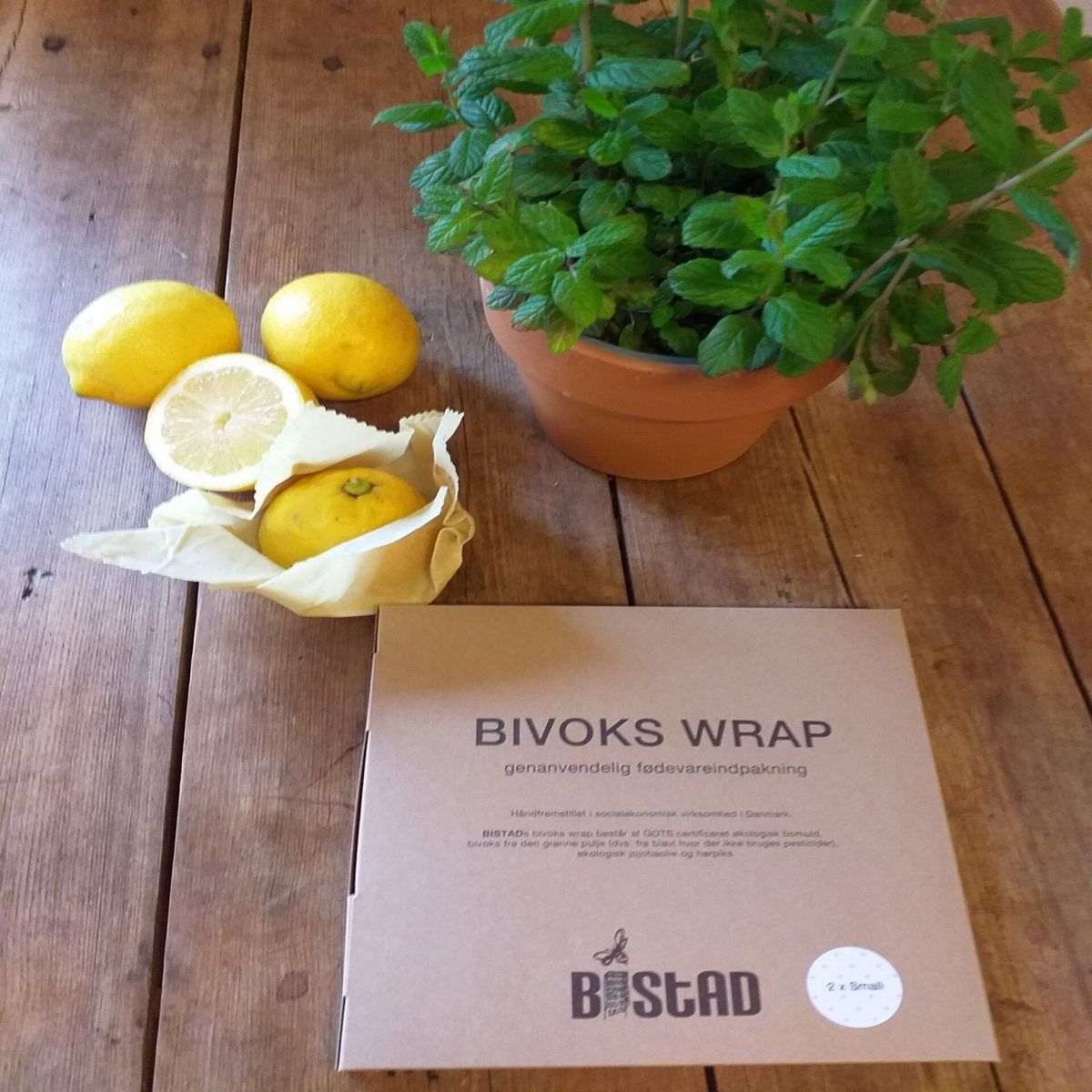 BIVOKS WRAP 20 x 18CM - voks papir - bistad - StudioBuus