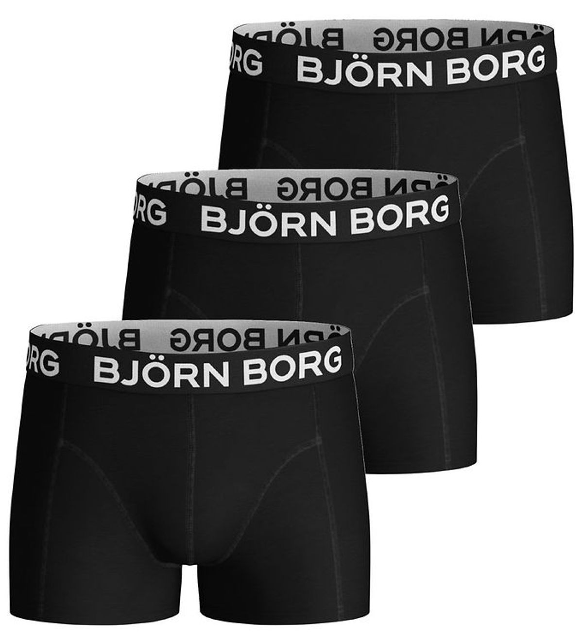 Björn Borg Boxershorts - 3-pak - Sort