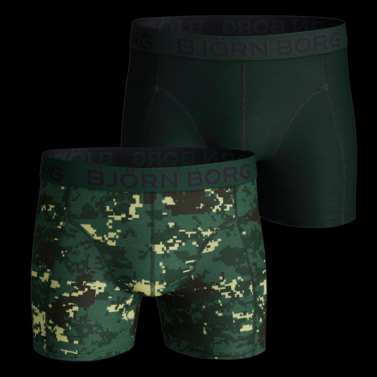 Björn Borg Woodland Bb Xl Duck Green - L (2 pak)