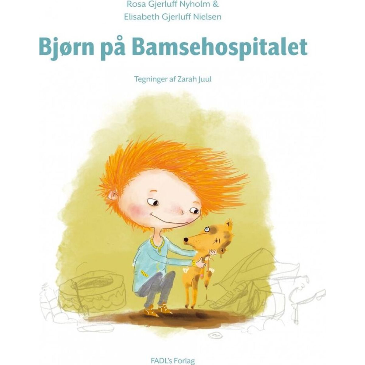 Bjørn På Bamsehospitalet - Rosa Gjerluff Nyholm - Bog