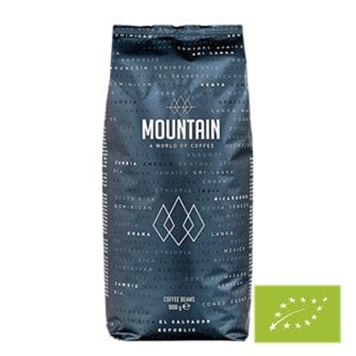 BKI - Mountain Peru Økologisk Hele Kaffebønner 1 KG