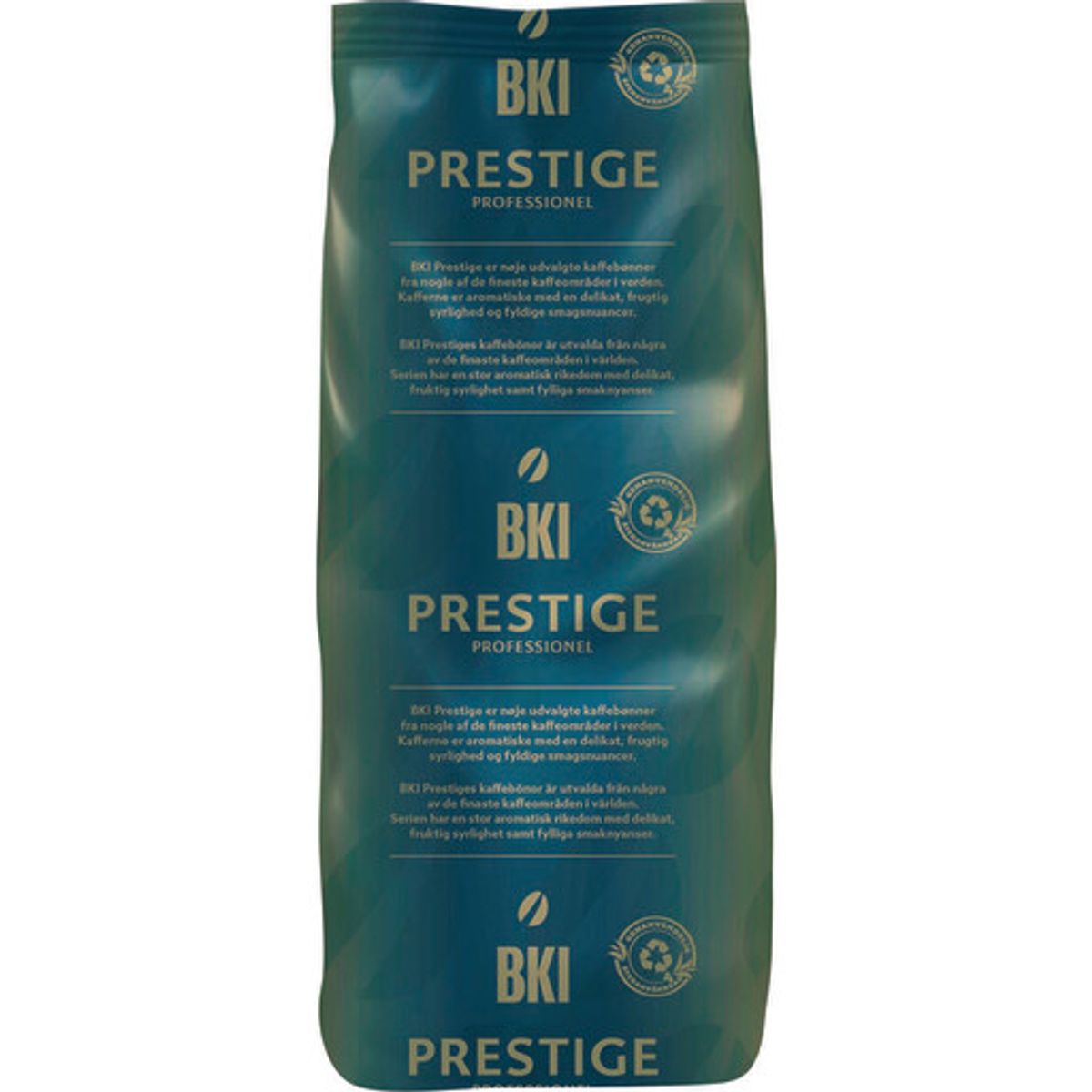 BKI Prestige, 100 % arabica-kaffe