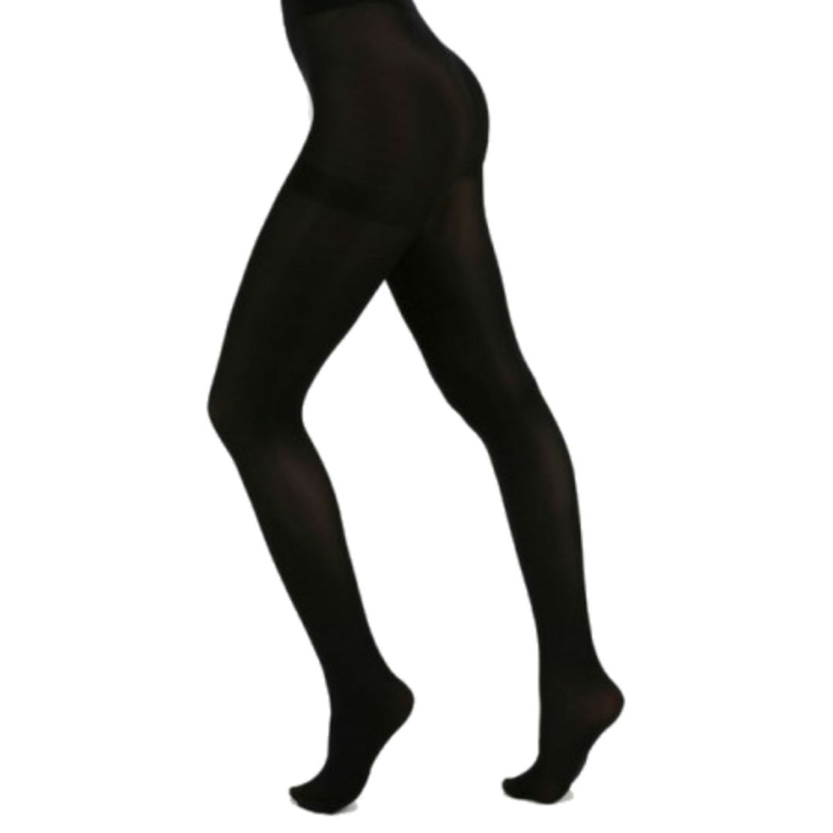 Black 200 Denier Curvy Super Stretch Strømpebukser