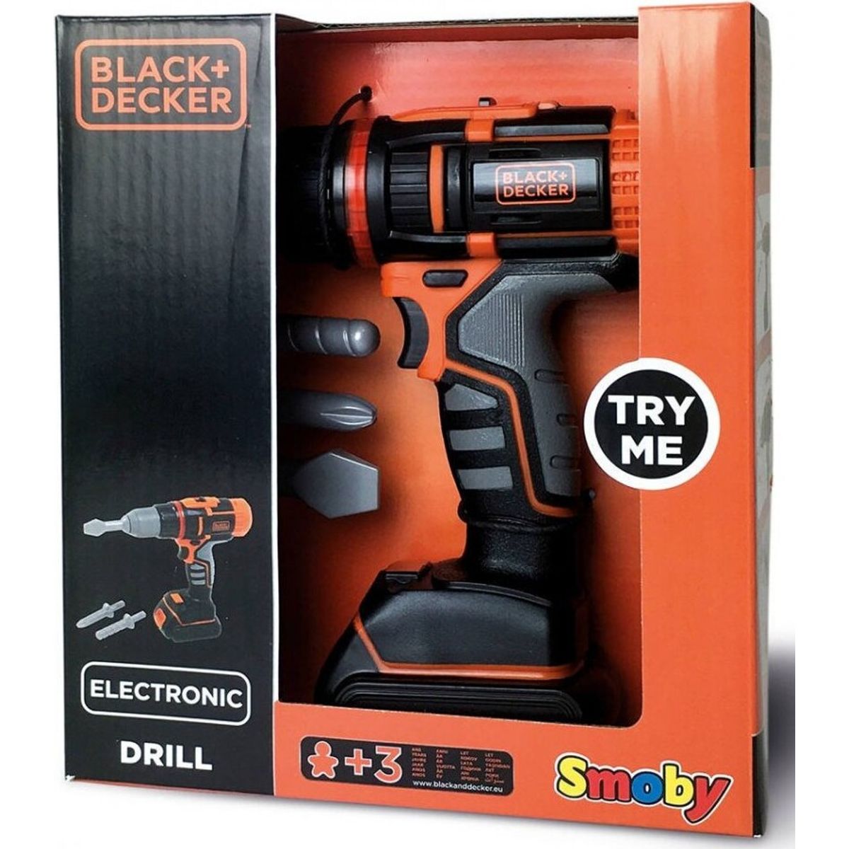 Black And Decker Legtøjs Boremaskine - Smoby