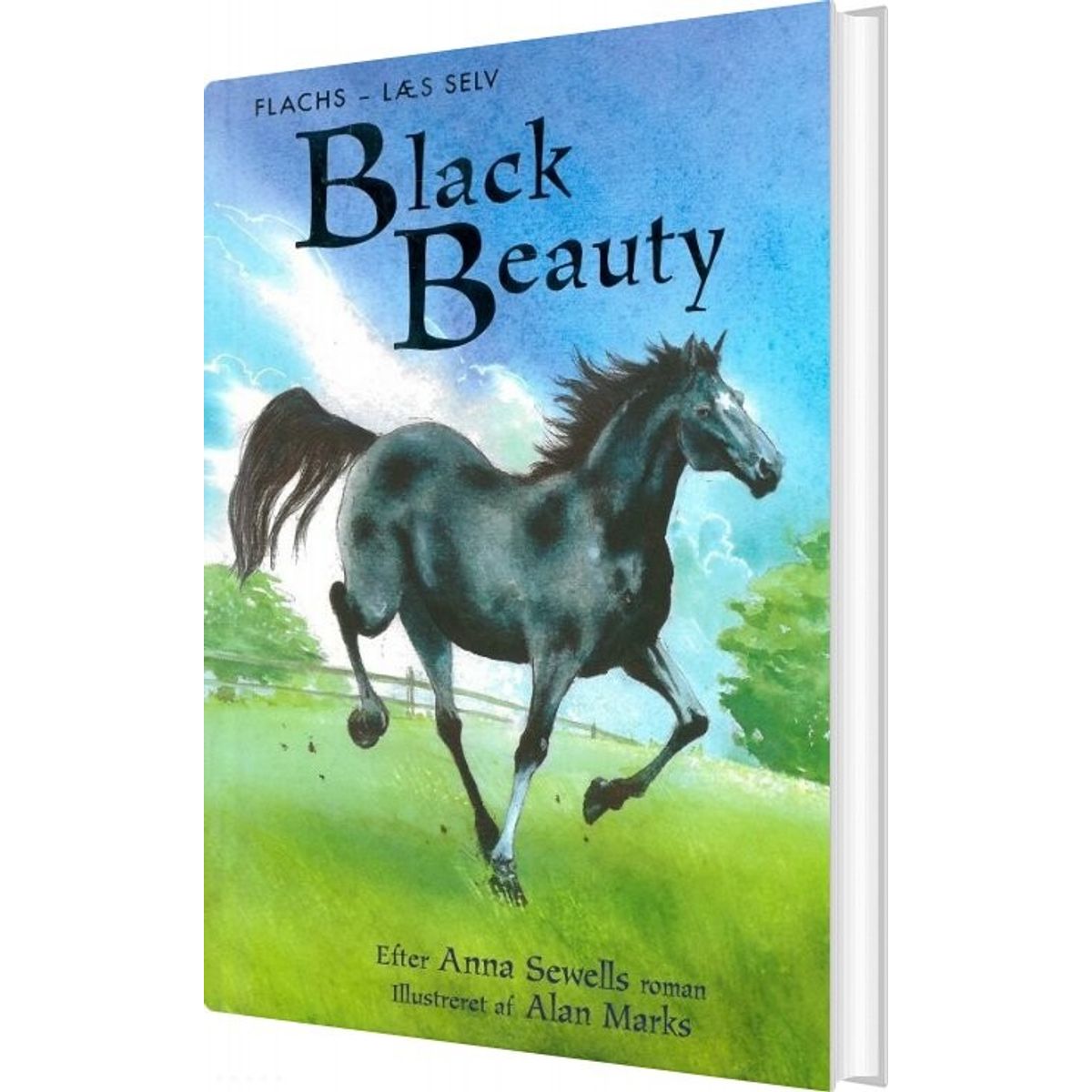 Black Beauty - Flachs Læs Selv - Anna Sewell - Bog