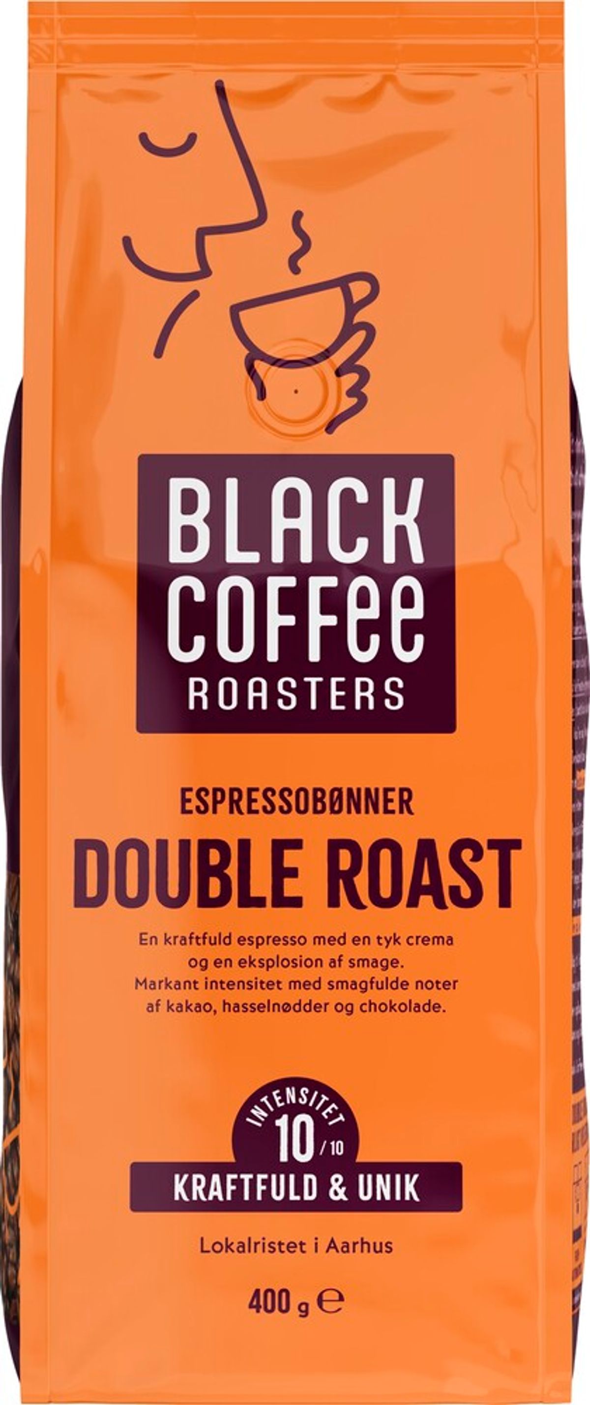 Black Coffee Roasters - Double Roast (400g) - Kaffebønner