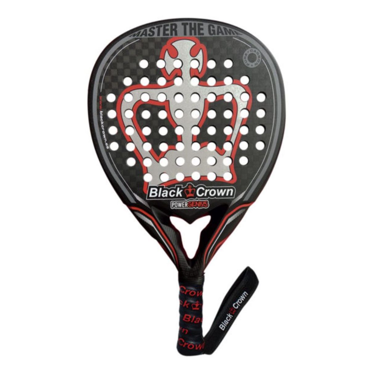 Black Crown Power Genius Padelbat