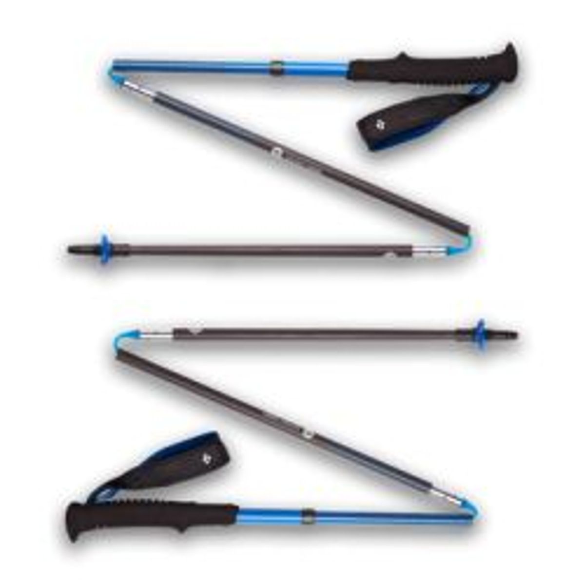 Black Diamond Distance Carbon Z Poles - Ultra Blue - Str. 120 cm - Vandrestave