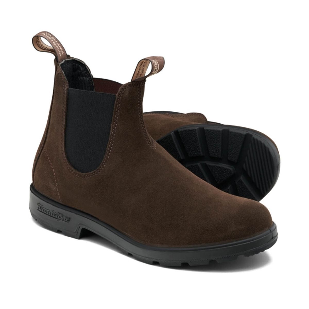 Black Friday BlundGrå 2410, Brun suede-42,5 / UK 8 - Læderstøvler uden snørebånd