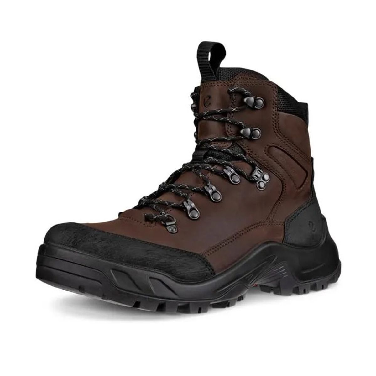 Black Friday Ecco Offroad Boot Waterproof Herre / Mænd, Sort/mocha-42 - Vandrestøvler