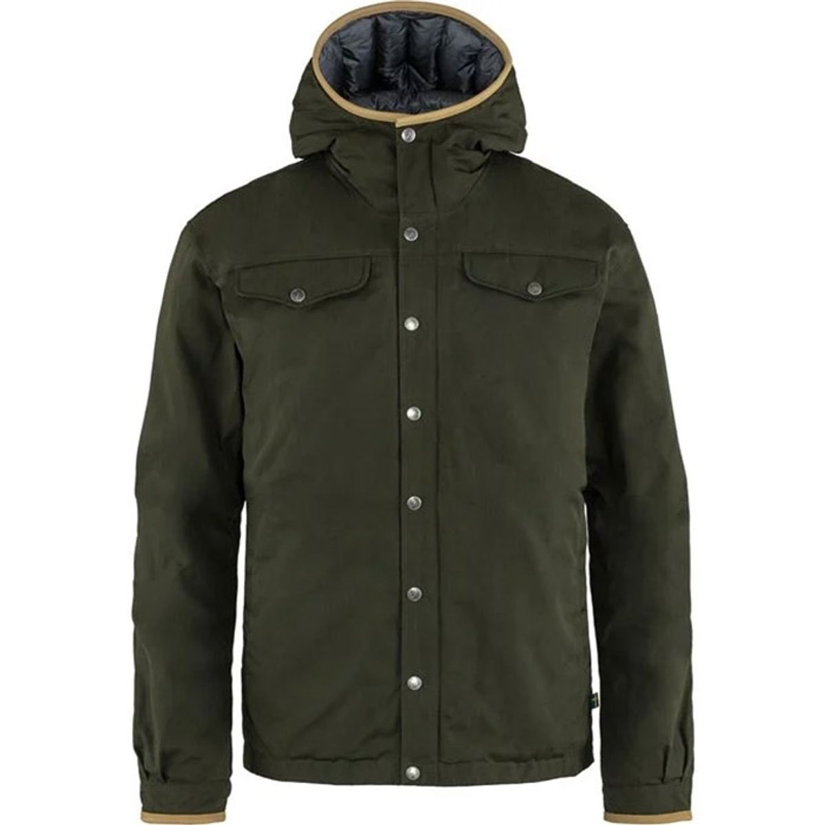 Black Friday Fjällräven Grønland No. 1 Down Jacket Herre / Mænd-deep Grøn-2XL - Jakker