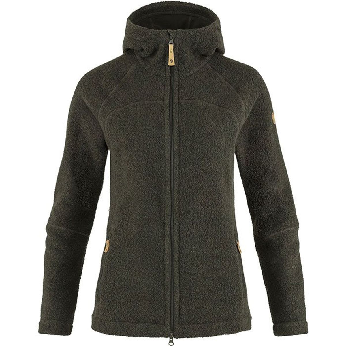 Black Friday Fjällräven Kaitum Fleece Woman-deep Grøn-M - Fleecejakker og softshell