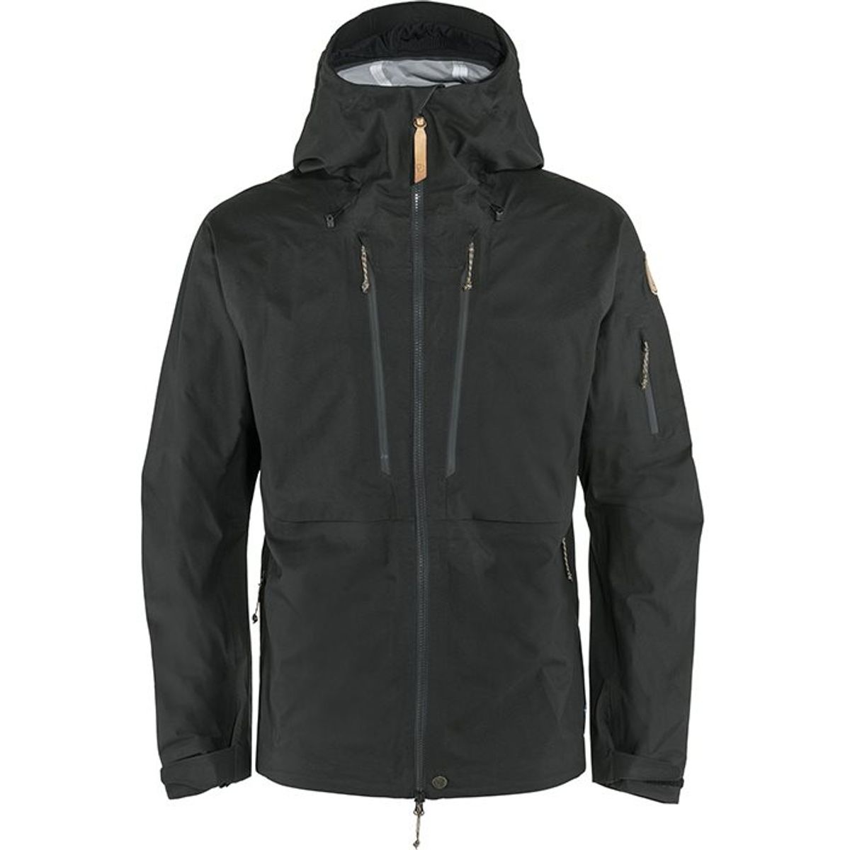 Black Friday Fjällräven Keb Eco Shell Jacket Herre / Mænd 30.000mm-Sort-L - Regntøj, poncho