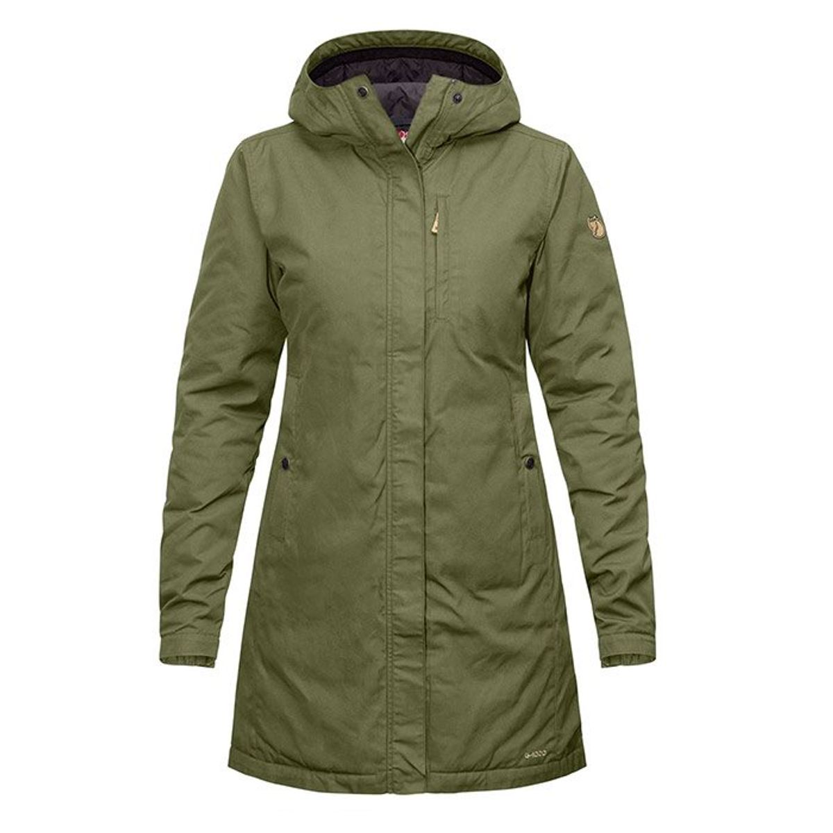 Black Friday Fjällräven Kiruna Padded Parka Kvinder / Damer-Grøn-2XL - Jakker