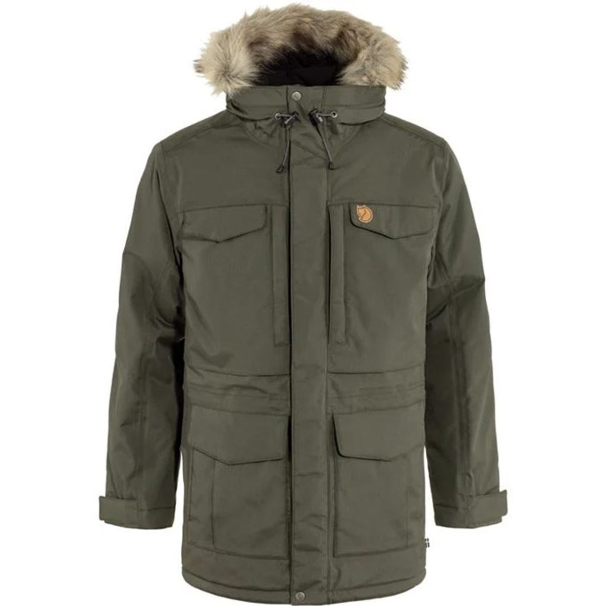 Black Friday Fjällräven Nuuk Parka Herre / Mænd-deep Grøn-3XL - Vinterjakker til mænd