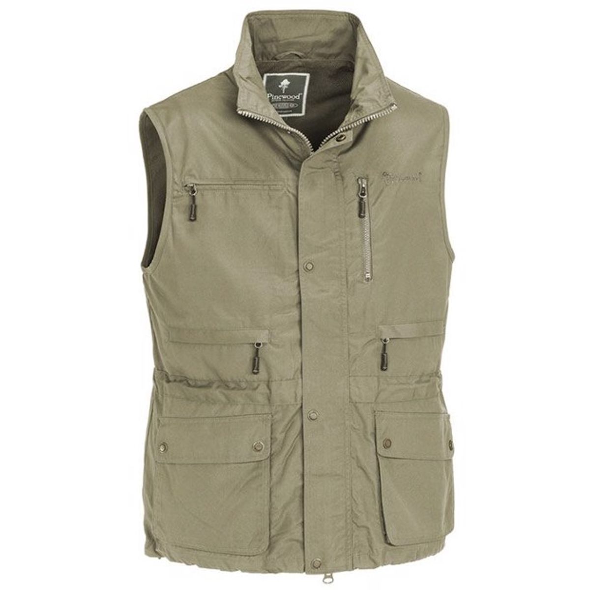 Black Friday PineBrun Nye Tiveden vest-light Khaki-XL - Veste