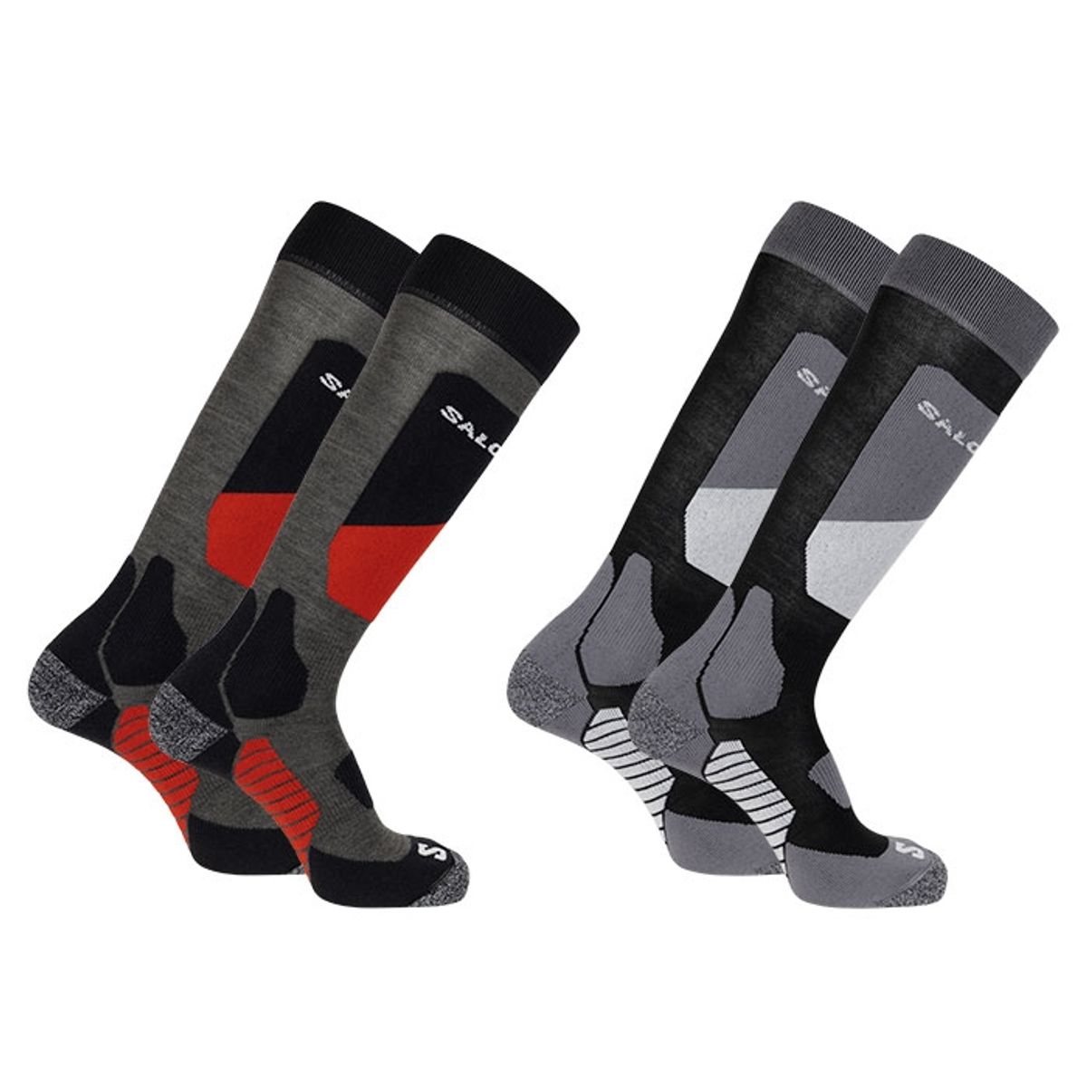 Black Friday Salomon S/Acess 2-pack, Sort/beluga-45-47 - Sokker