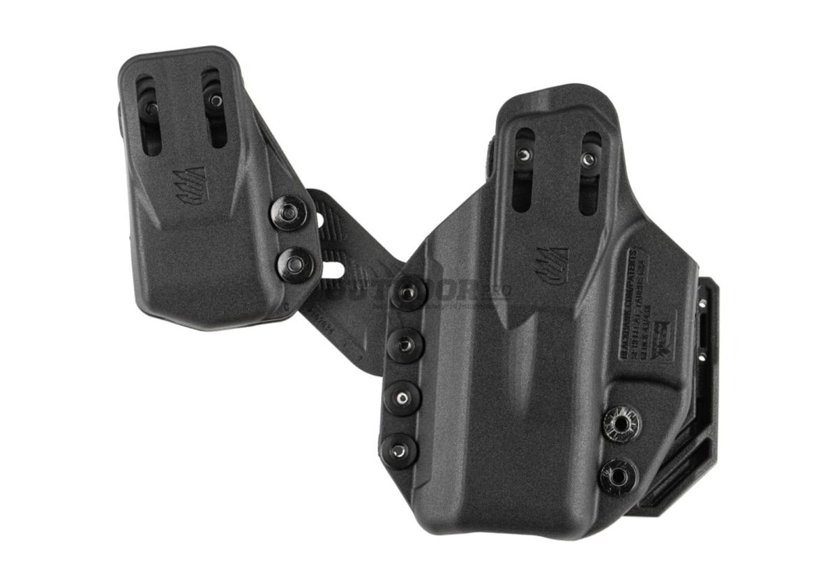 Blackhawk Stache IWB Holster for Glock 43/43x/Hellcat/Taurus GX4 Black