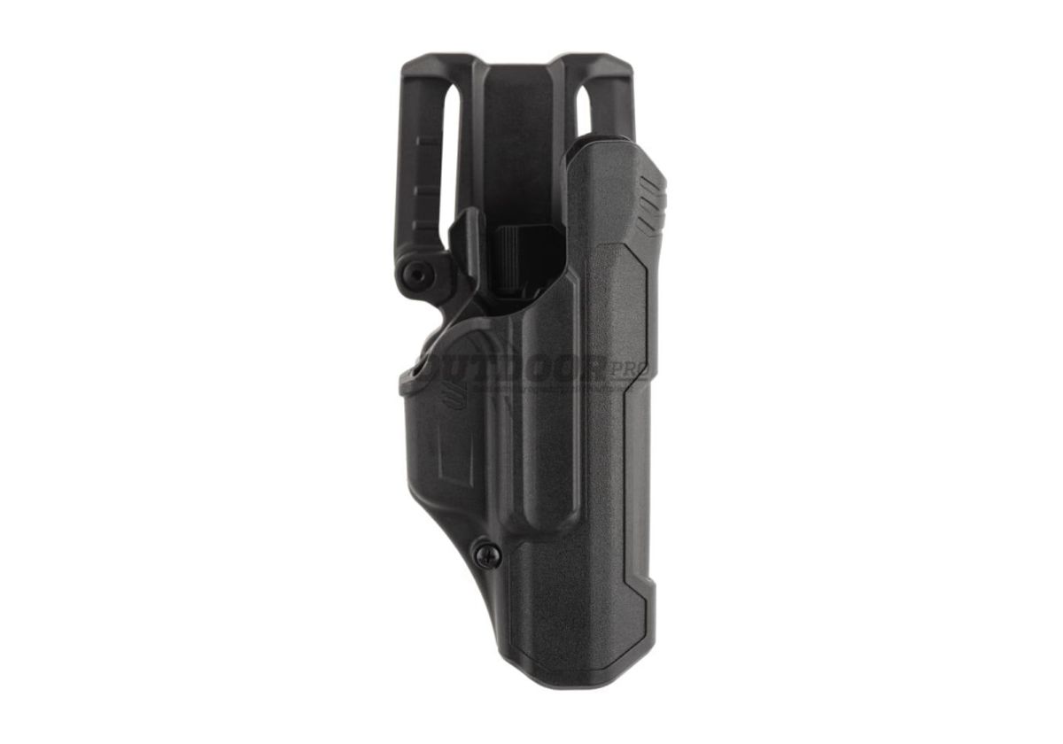 Blackhawk T-Series L2D Duty Holster for Glock 17/19/22/23/34/35 Right Side Black