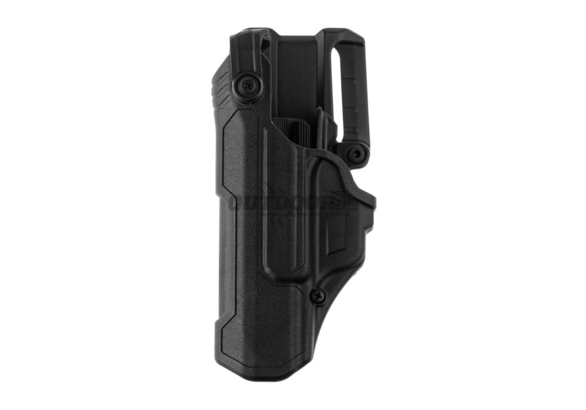 Blackhawk T-Series L3D Duty Holster for Glock 17/19/22/23/34/35 Left Side Black