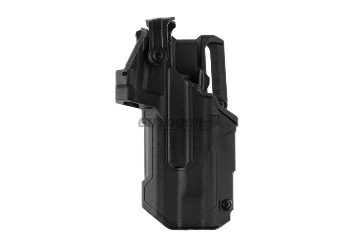 Blackhawk T-Series L3D Duty Holster RDS for Glock 17/19/22/23/31/32/47 TLR-1/2 Left Side Black