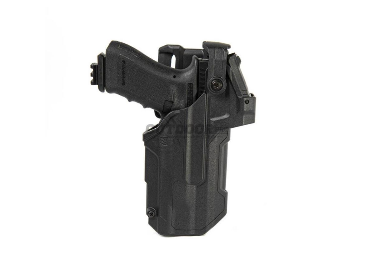 Blackhawk T-Series L3D Duty Holster RDS for Glock 17/19/22/23/31/32/47 TLR-1/2 Right Side Black