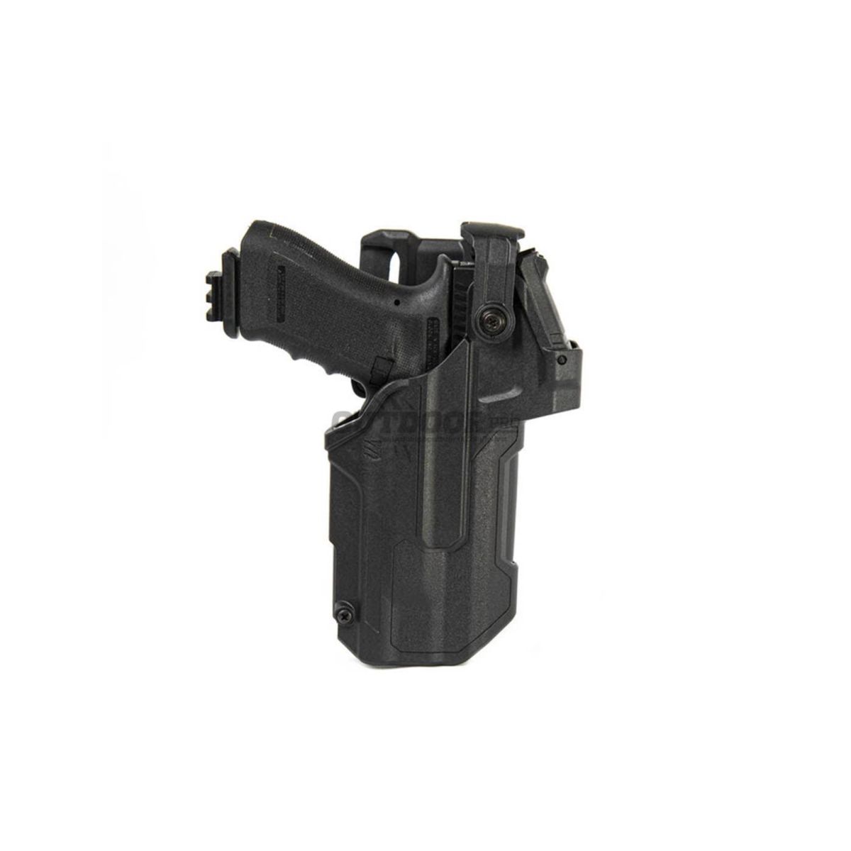 Blackhawk T-Series L3D Duty Holster RDS for Glock 17/19/22/23/31/32/47 TLR-7/8 Right Side Black