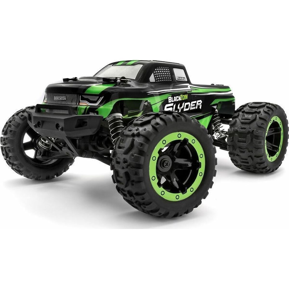 Blackzon - Slyder Fjernstyret Monster Truck - 1:16 - Grøn