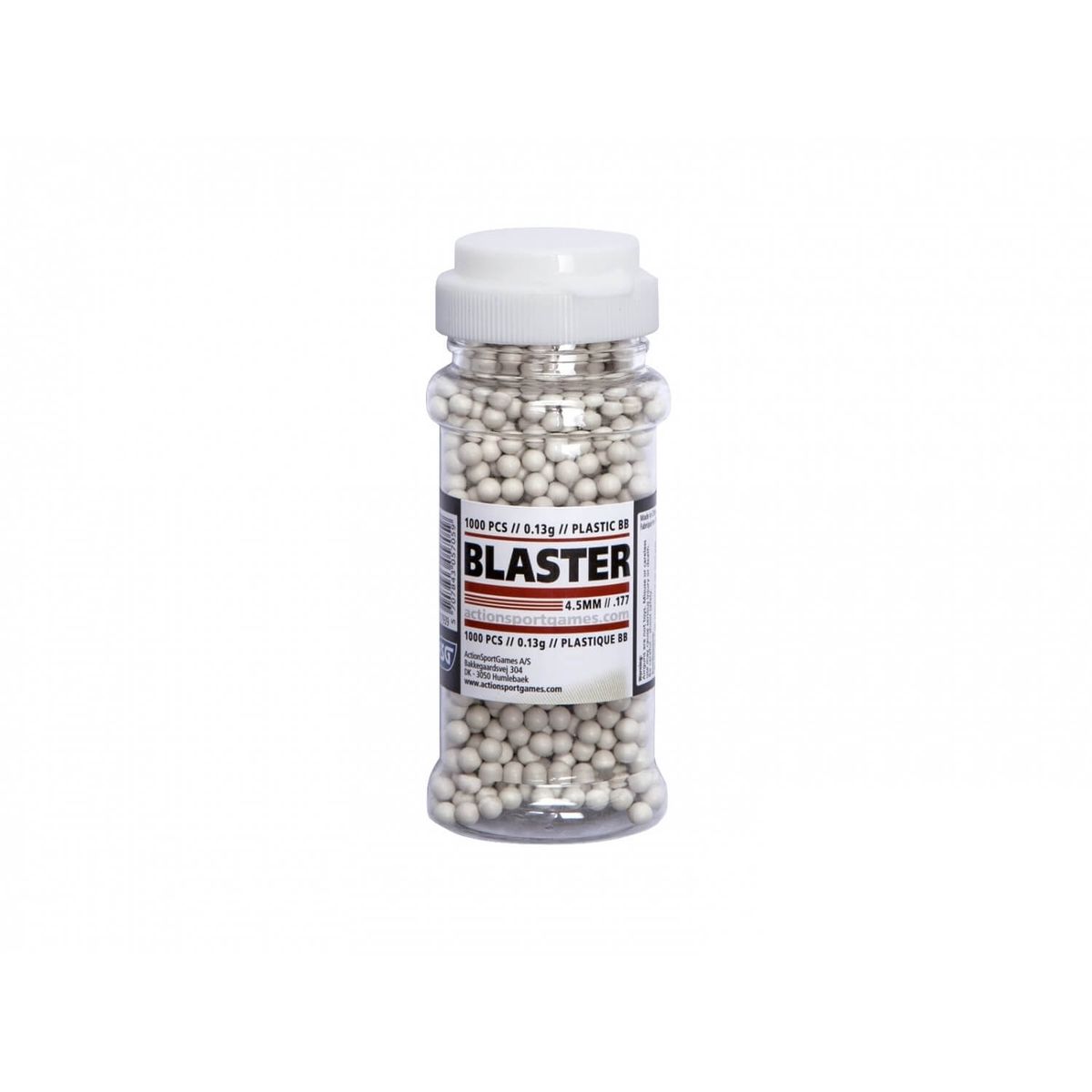 Blaster Plastickugler, 1000 Stk, 4,5 mm(.177)