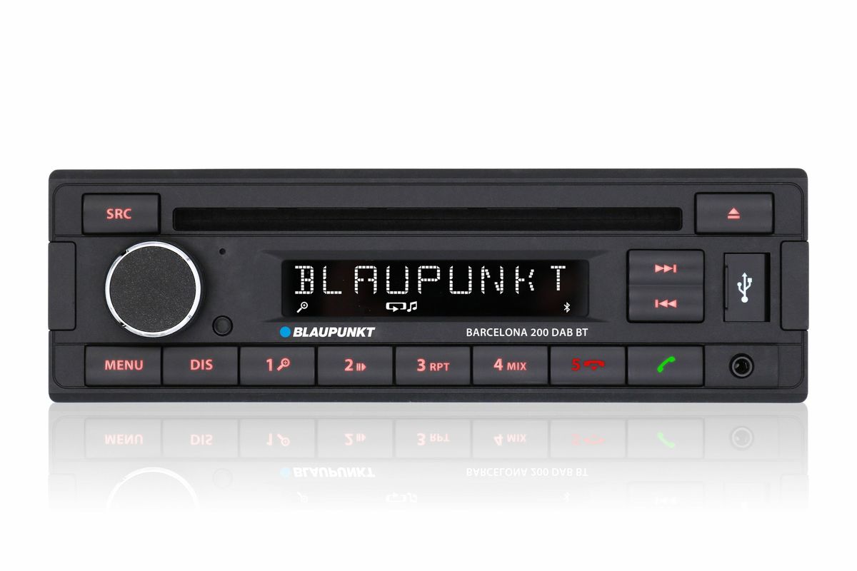 Blaupunkt Barcelona 200 Bilradio m. FM, DAB+ og Bluetooth