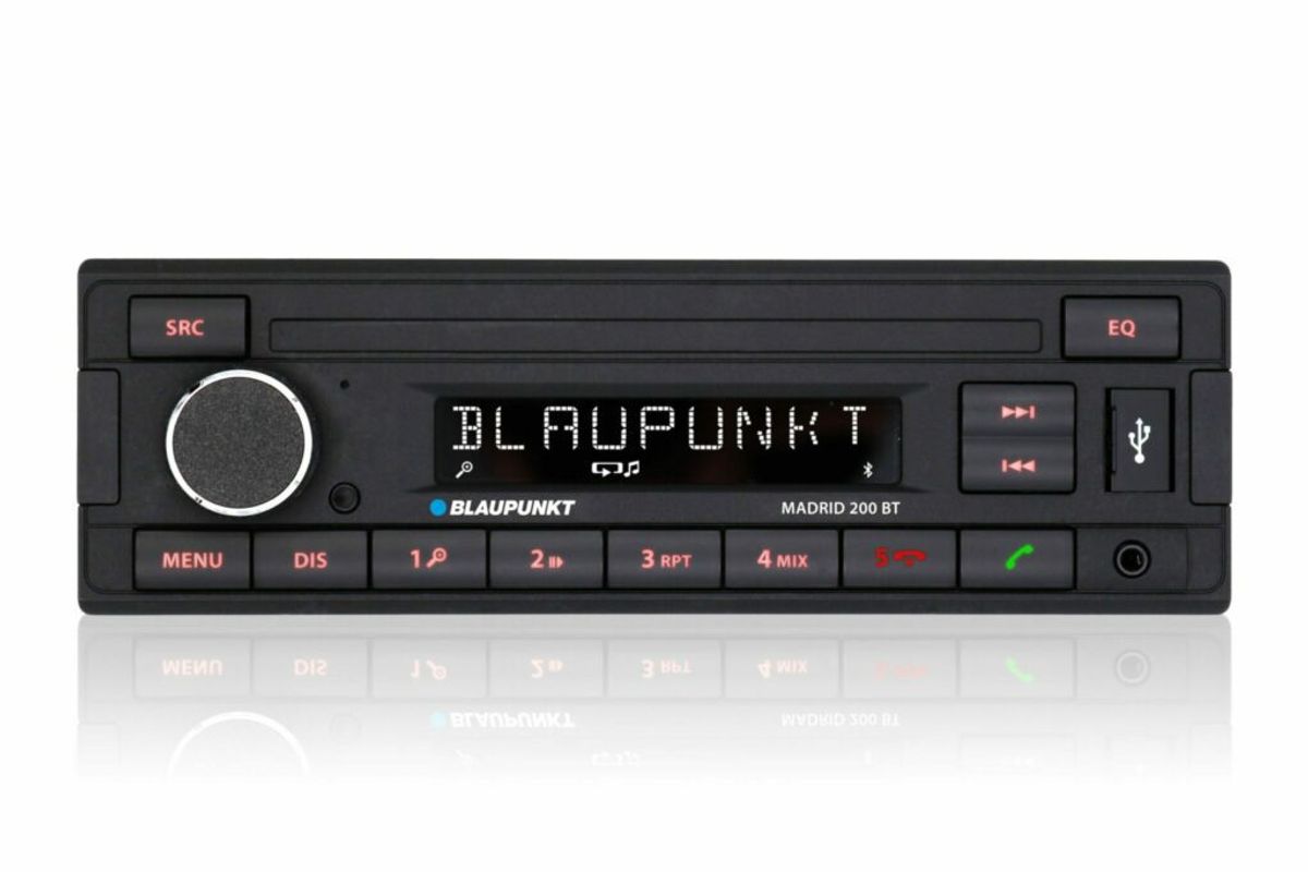 Blaupunkt Madrid 200 BT Bilradio m. Bluetooth