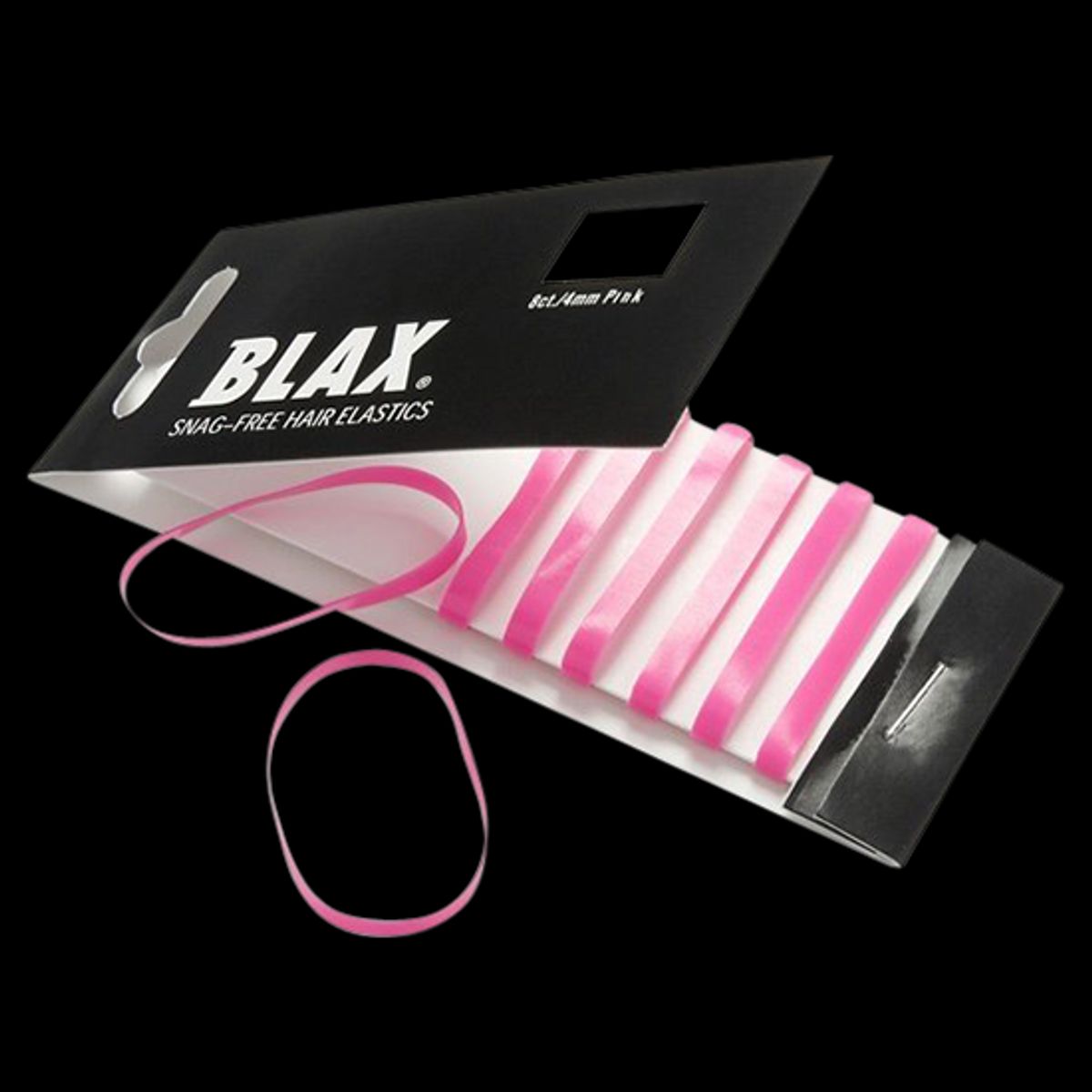 Blax Snag-Free Hårelastikker 8 stk - Pink