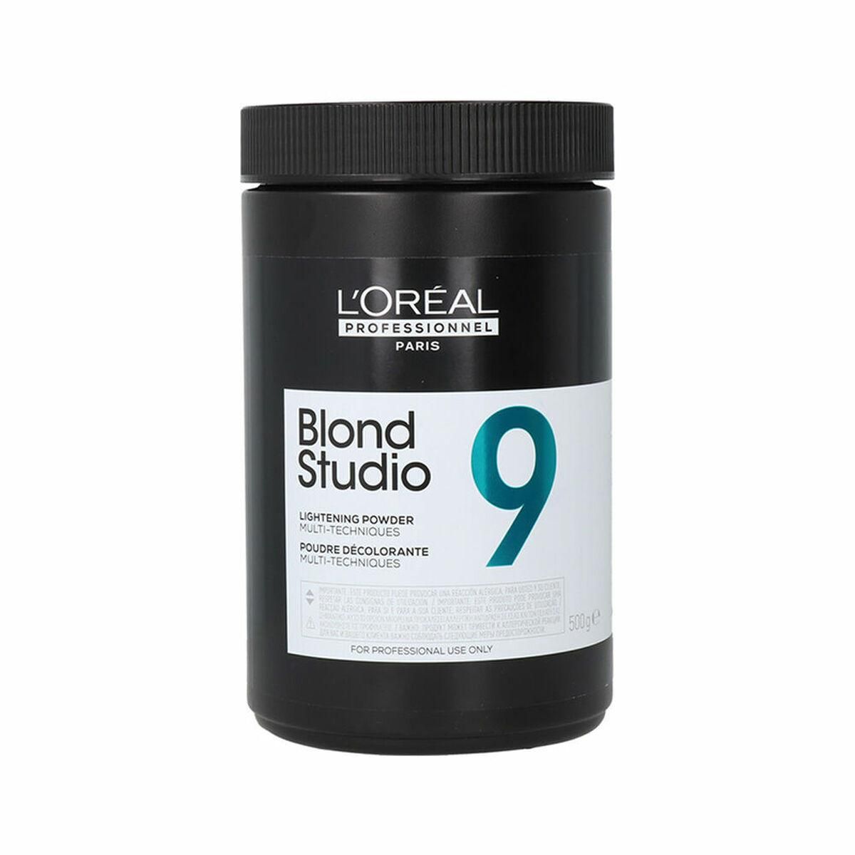 Blegning L'Oreal Professionnel Paris Blond Studio Multi-Techniques Pulveriseret 9 niveauer (500 g)