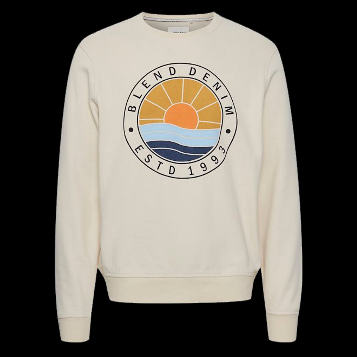 Blend Herre Sweatshirt - Cloud Cream - XL