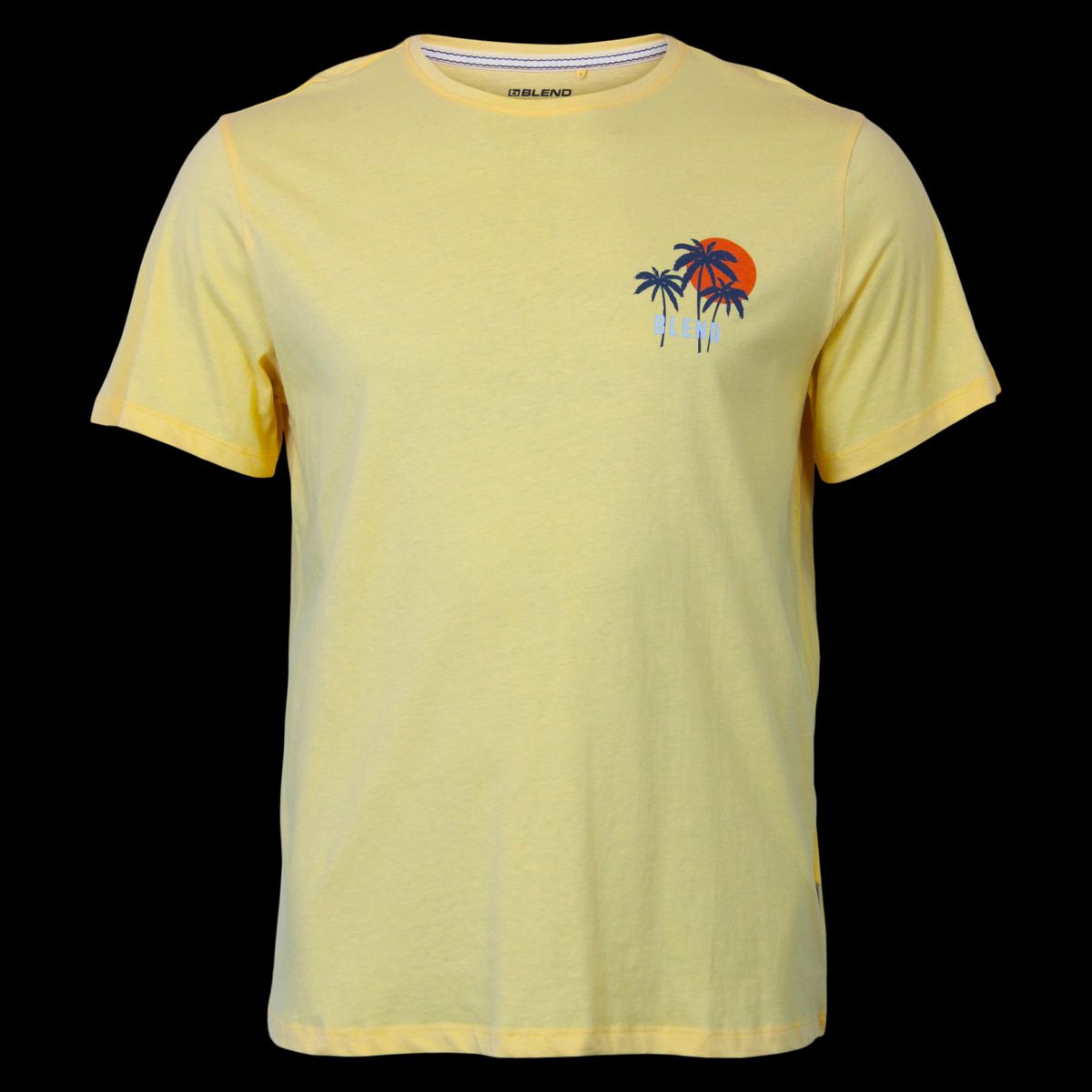 Blend Herre T-shirt - Lemon Drop - 2XL