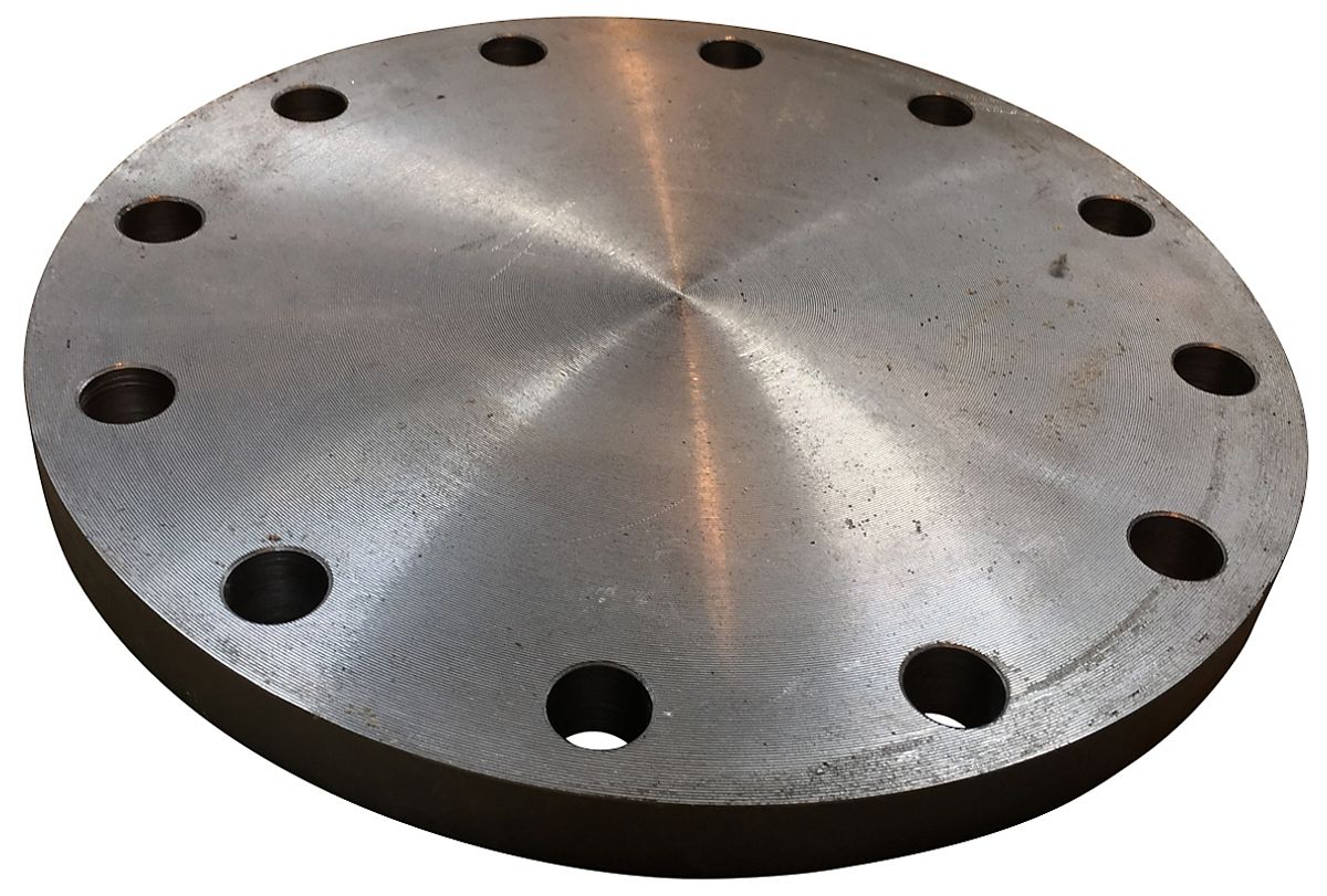 Blindflange 273,0mm. 12 bolthuller EN1092-1/5 P250GH PN40