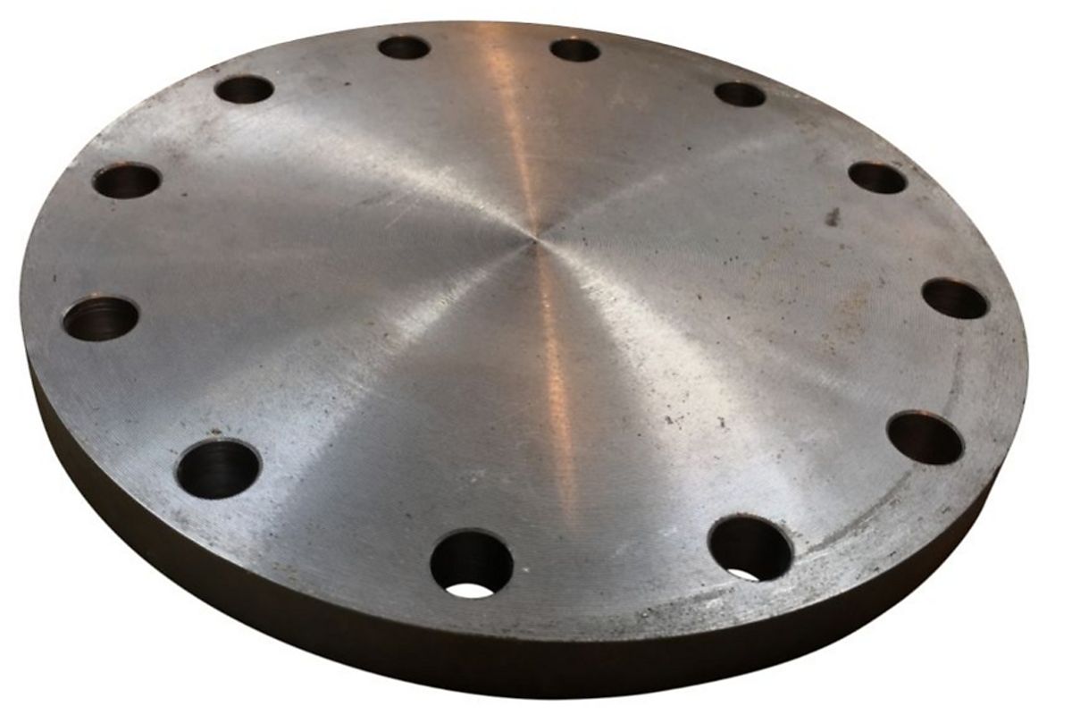 Blindflange 273,0mm DN250. 12 bolthuller EN 1092-1 Type 05/A PN25 P250GH