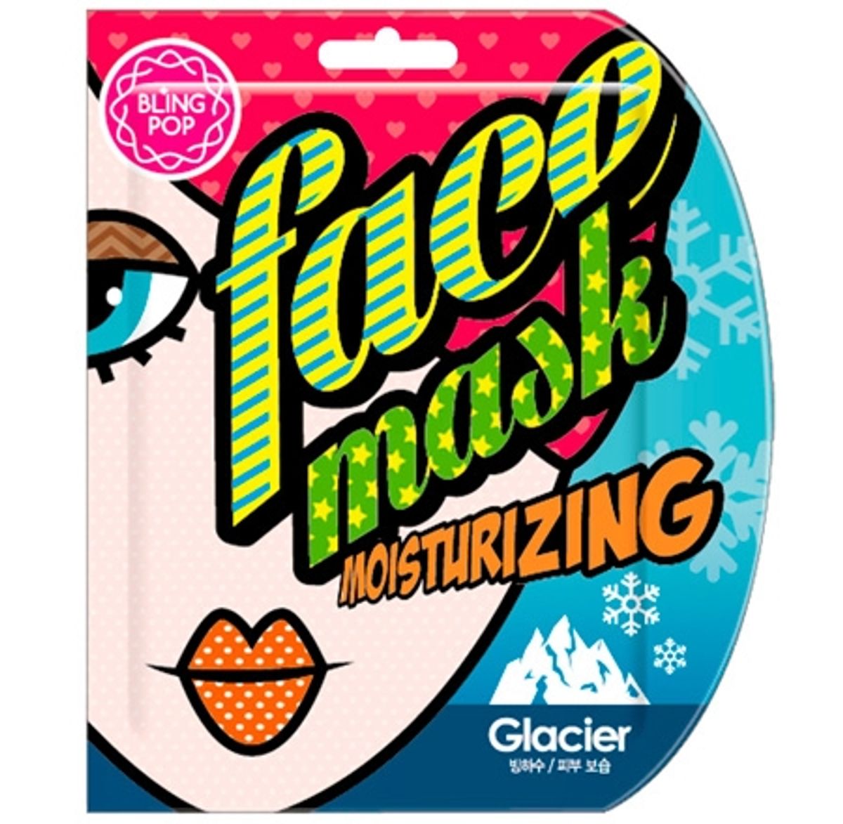 Bling Pop Glacier Sheet Maske