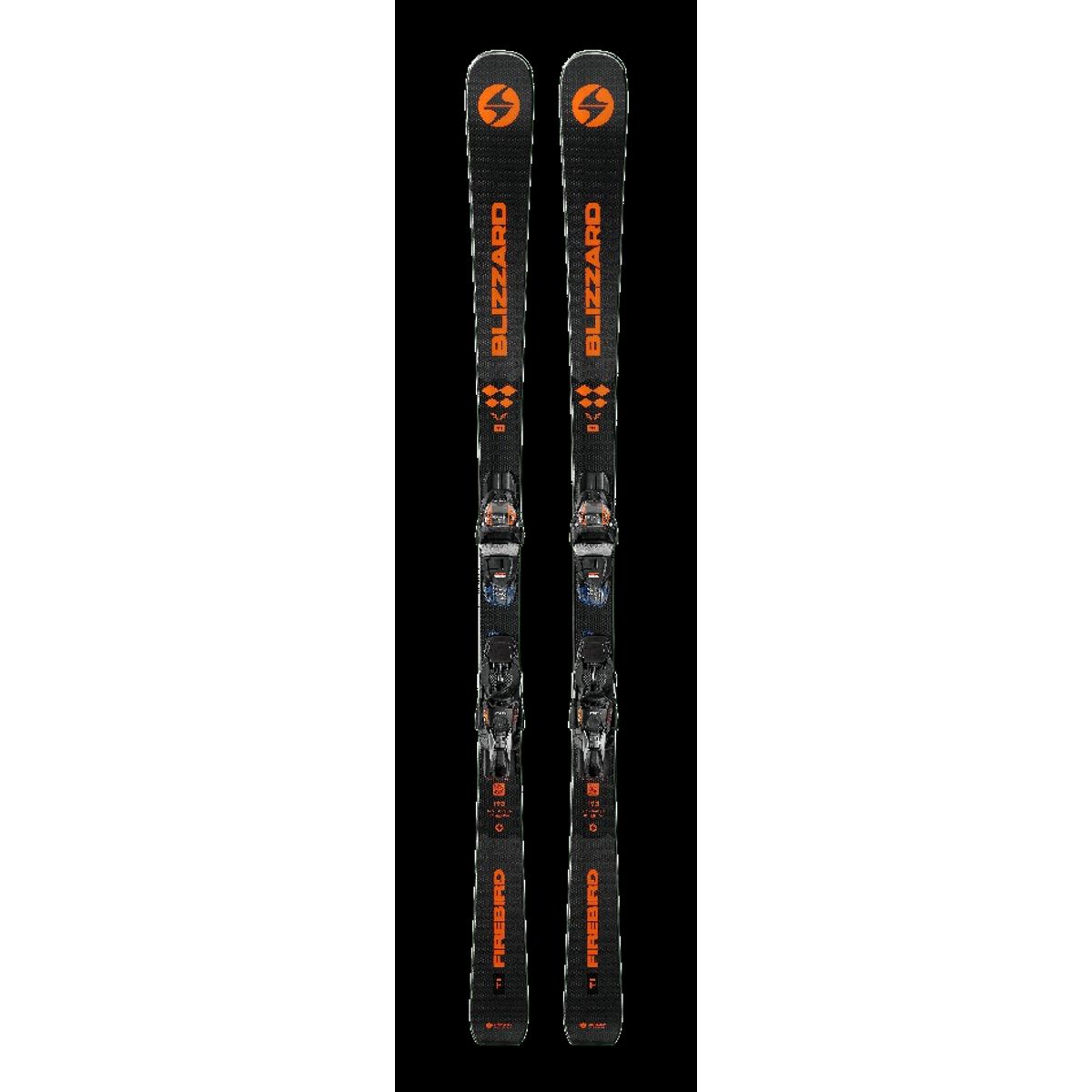 Blizzard Firebird S Ti Ski Incl. Tpx12 Binding (Farve: 001 -Grey/black, Størrelse: 166)