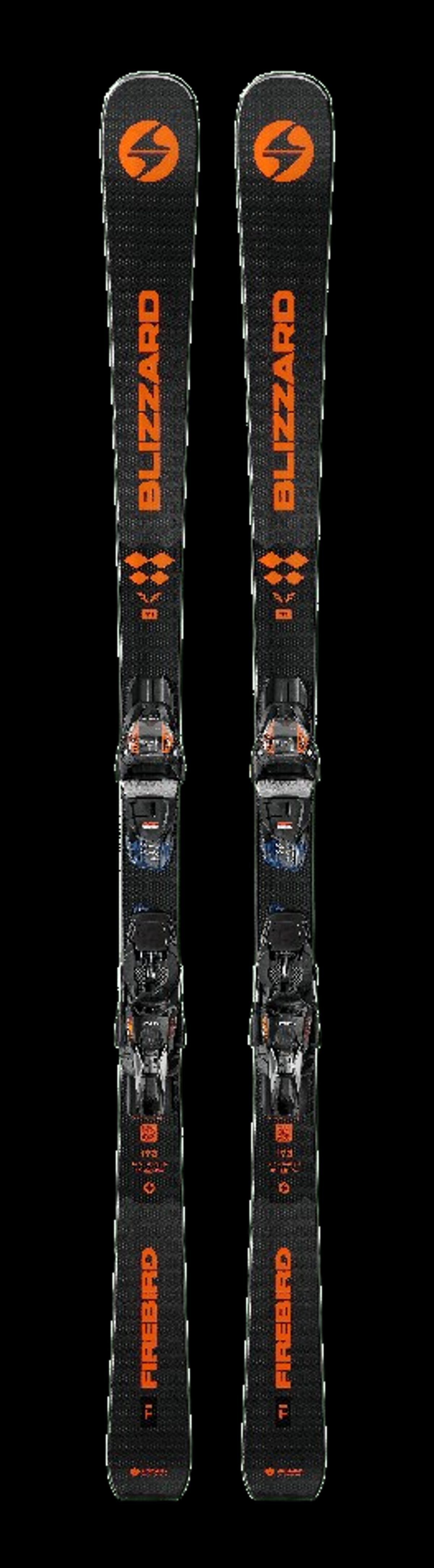 Blizzard Firebird S Ti Ski Incl. Tpx12 Binding (Farve: 001 -Grey/black, Størrelse: 172)