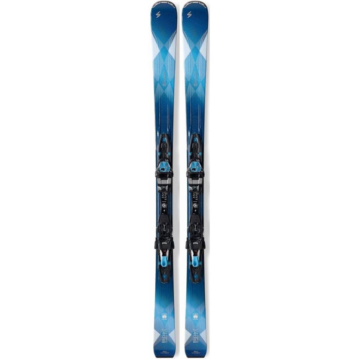 Blizzard Quattro 8.0 Dame Ski (Størrelse: 162, Farve: Blå)