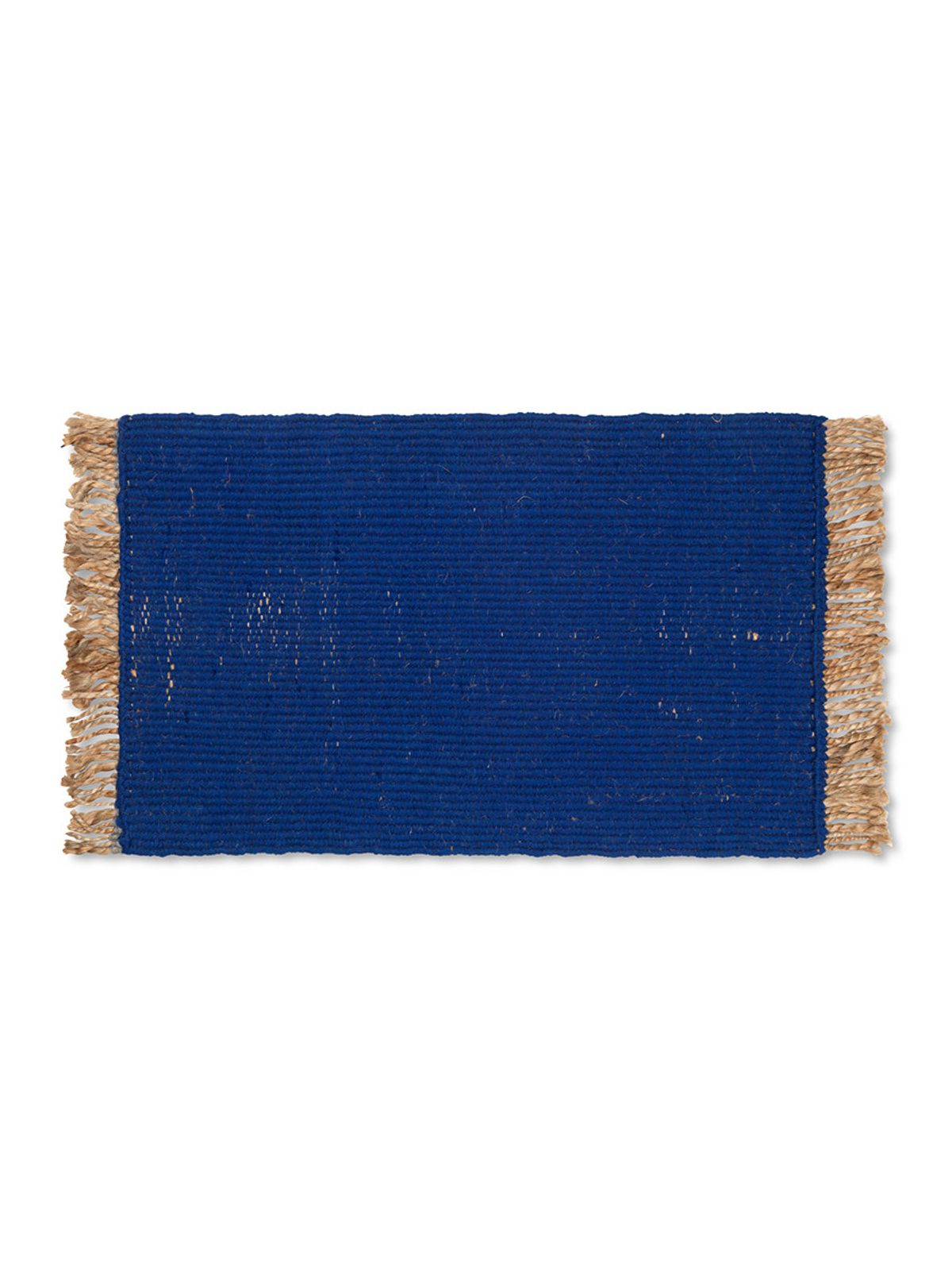 Block Mat fra Ferm Living (Bright Blue/Natural)