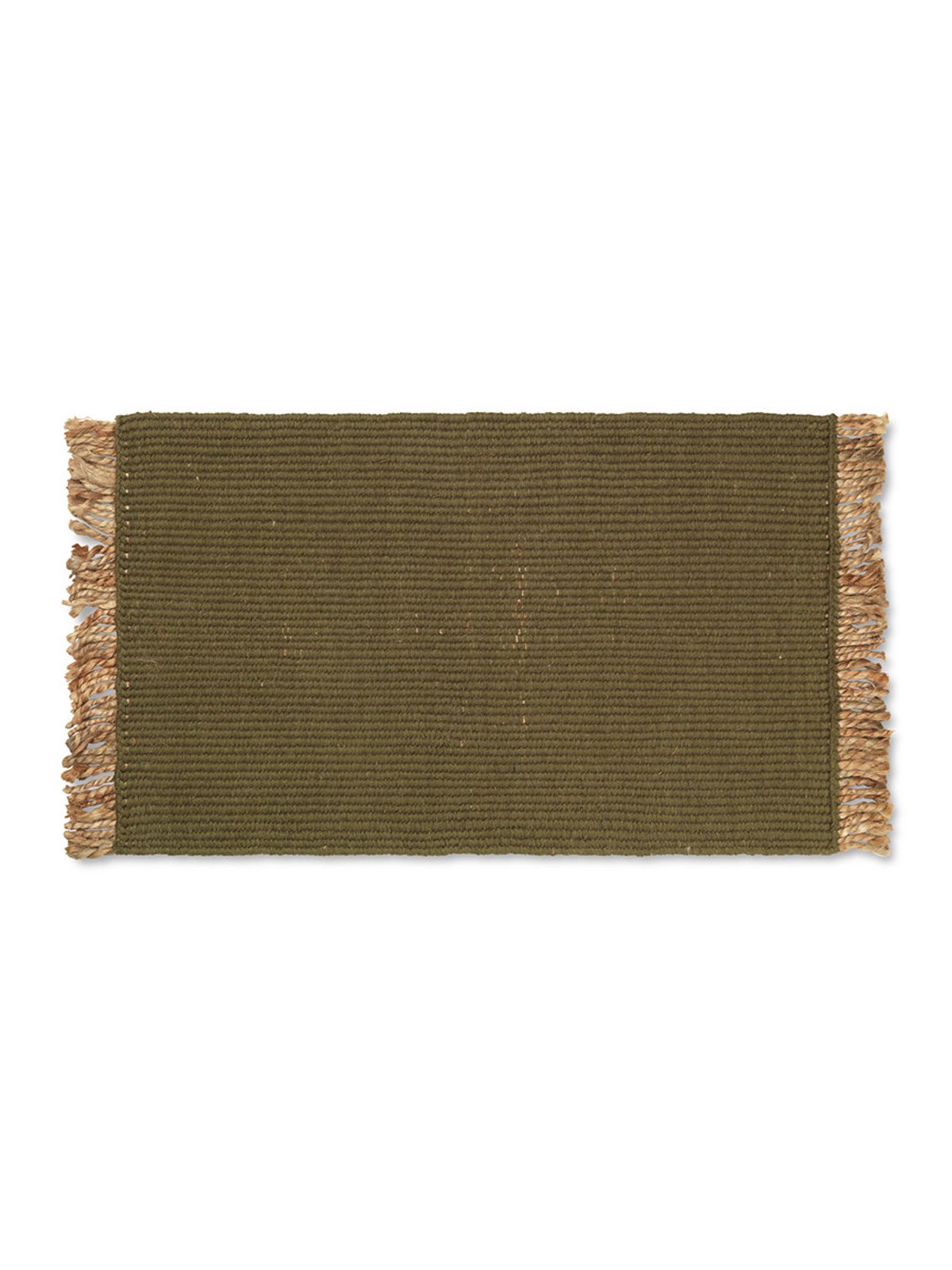 Block Mat fra Ferm Living (Olive/Natural)