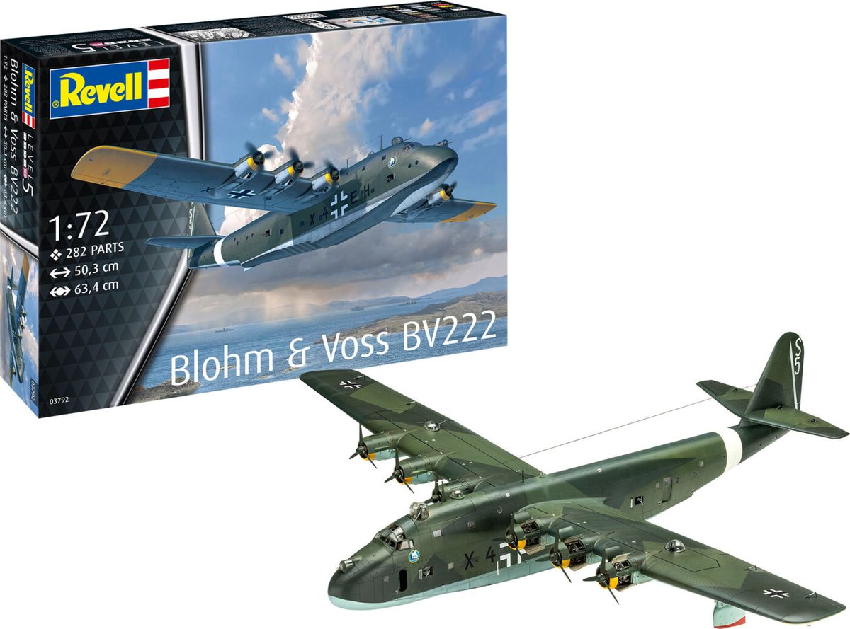 Blohm & Voss Bv222 1:72 - 03792 - Revell