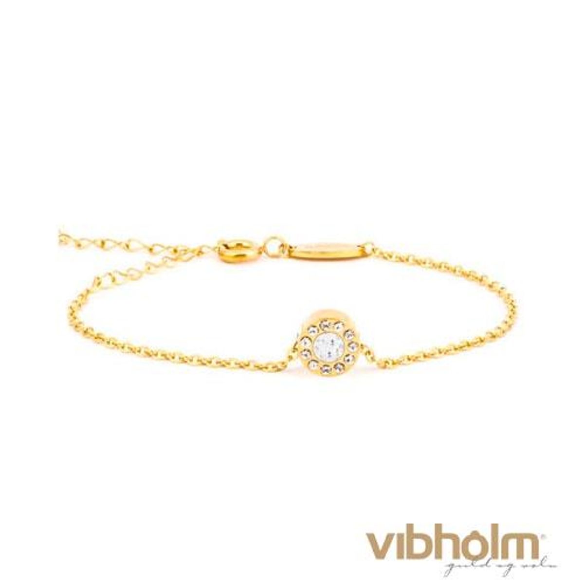 Blomdahl - Brilliance Halo Crystal Armbånd 32-2365-0801