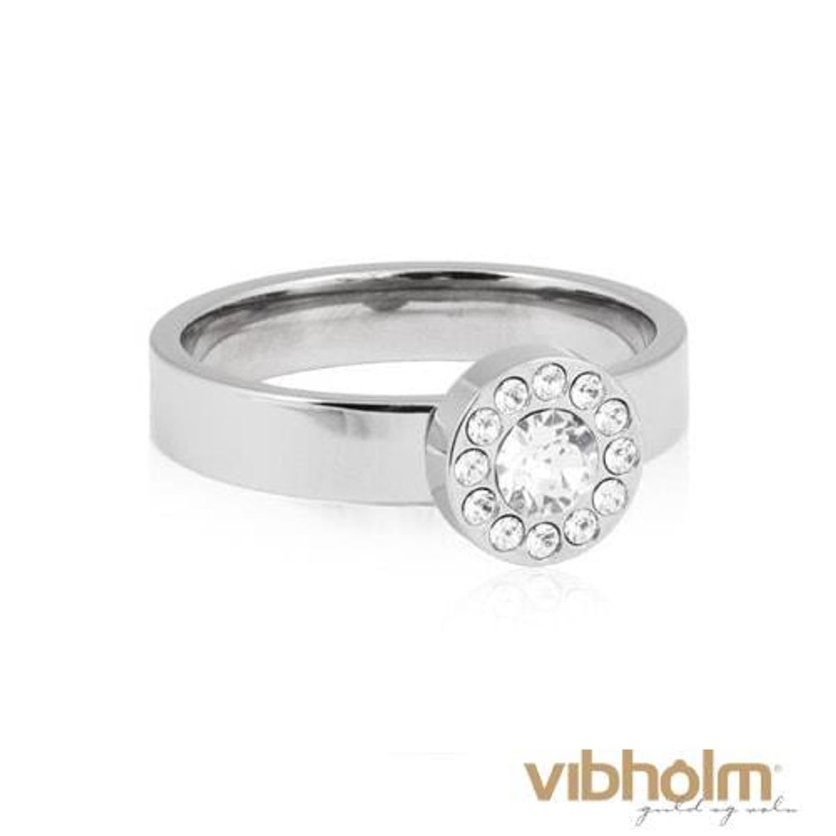 Blomdahl - Brilliance Halo Crystal Ring