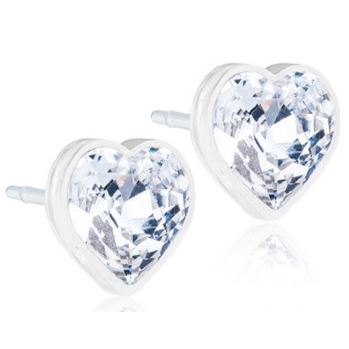 Blomdahl Heart Crystal 6 mm