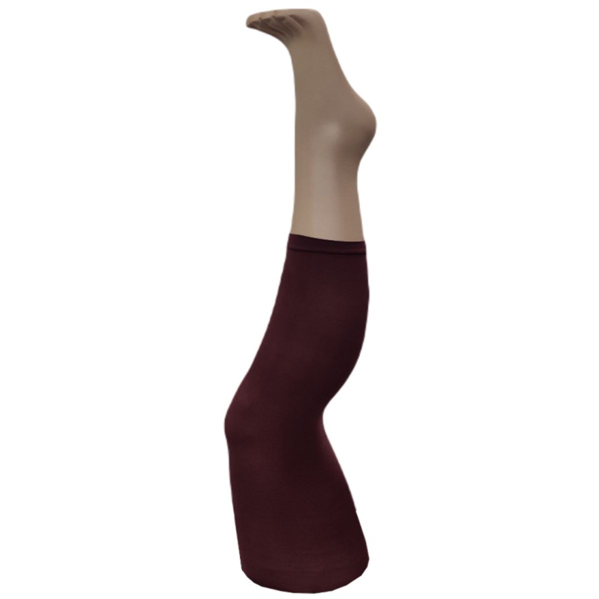 Blommefarvet Capri Leggings - Damson